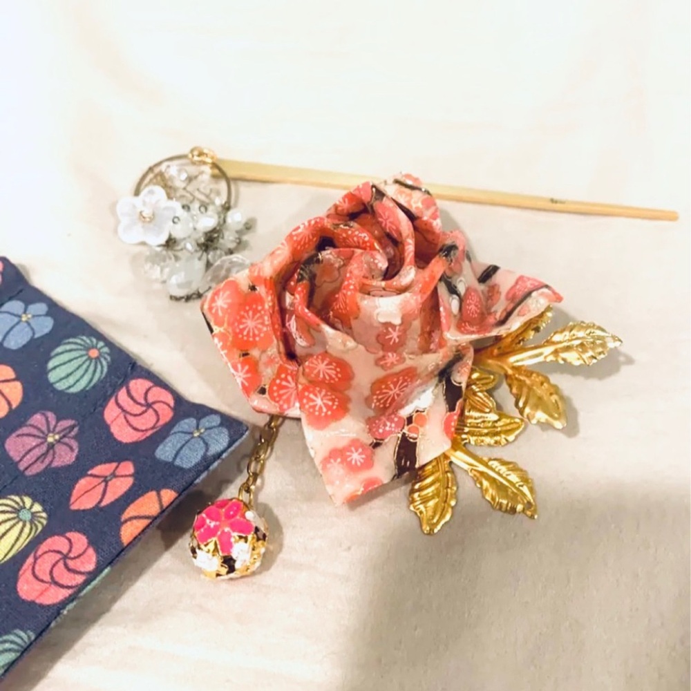 Set of 2 traditional Japanese hair accessories bought in Kyoto